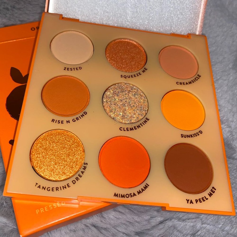 Brand New Colourpop Orange You Glad? Pressed Powder Eyeshadow Palette